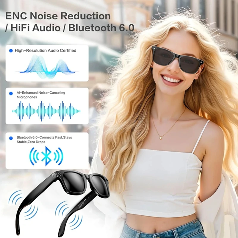 Lenovo AI Smart Glasses 4K Cam - Smart Glasses Lens reseña y precio