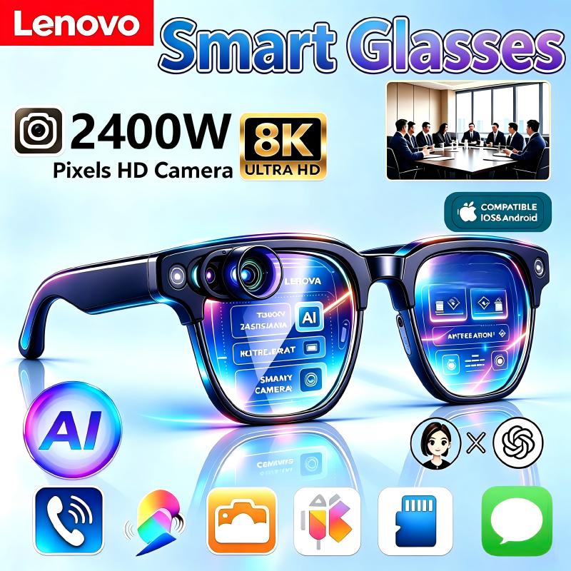 Gafas Inteligentes Lenovo con  - Smart Glasses Lens reseña y precio