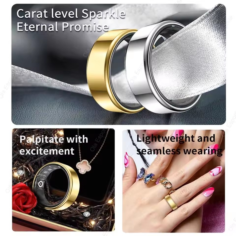 NUEVO anillo inteligente R09 p - Temperature Ring Skin reseña y precio