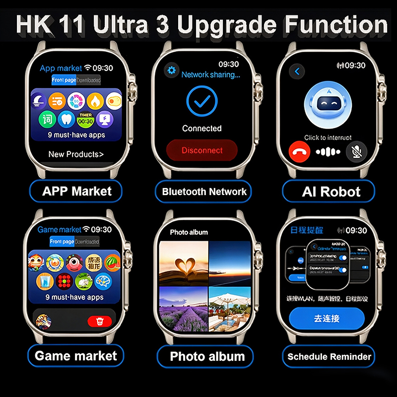 Nuevos Relojes para Hombre HK1 - Fall Detection Watch reseña y precio